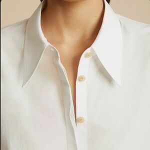 Khaite Minta Top White (Small) - Fall ‘23 (sold out)
